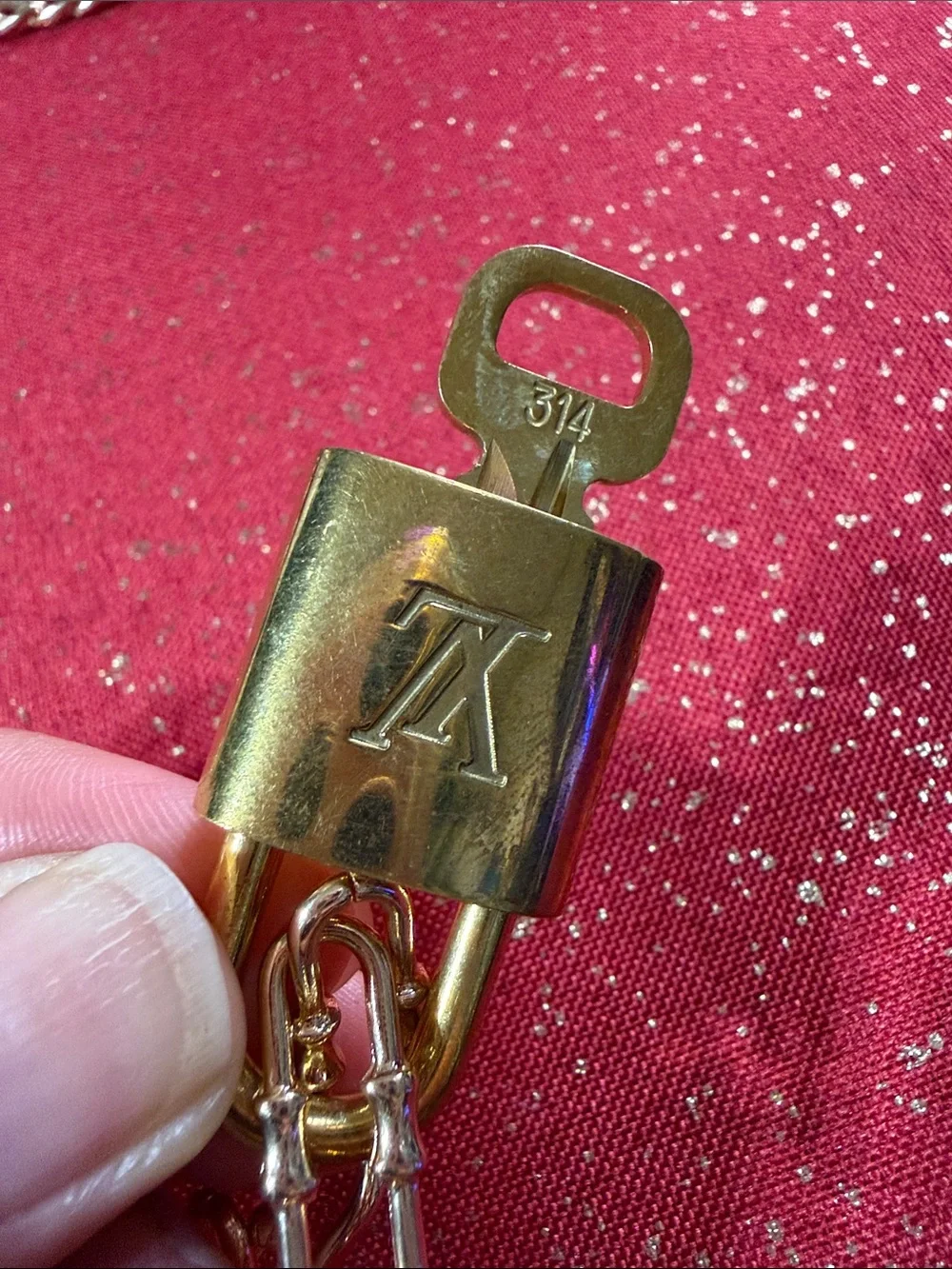 Louis Vuitton lock n key #314